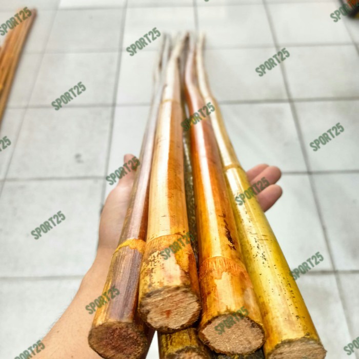 Tongkat Toya Rotan / Tongkat Rotan / Kayu Rotan Beladiri Wushu 200 cm