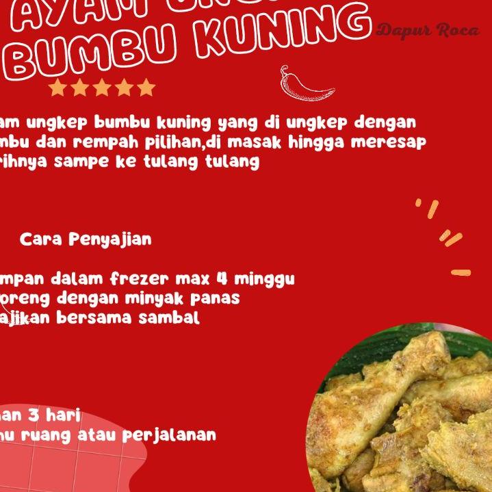 

Update 국 Ayam Bumbu Kuning Empuk&Gurih 1kg