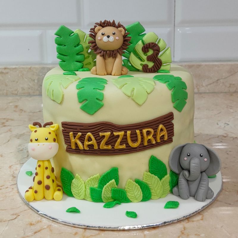 

Cake Ulang Tahun Wild Zoo