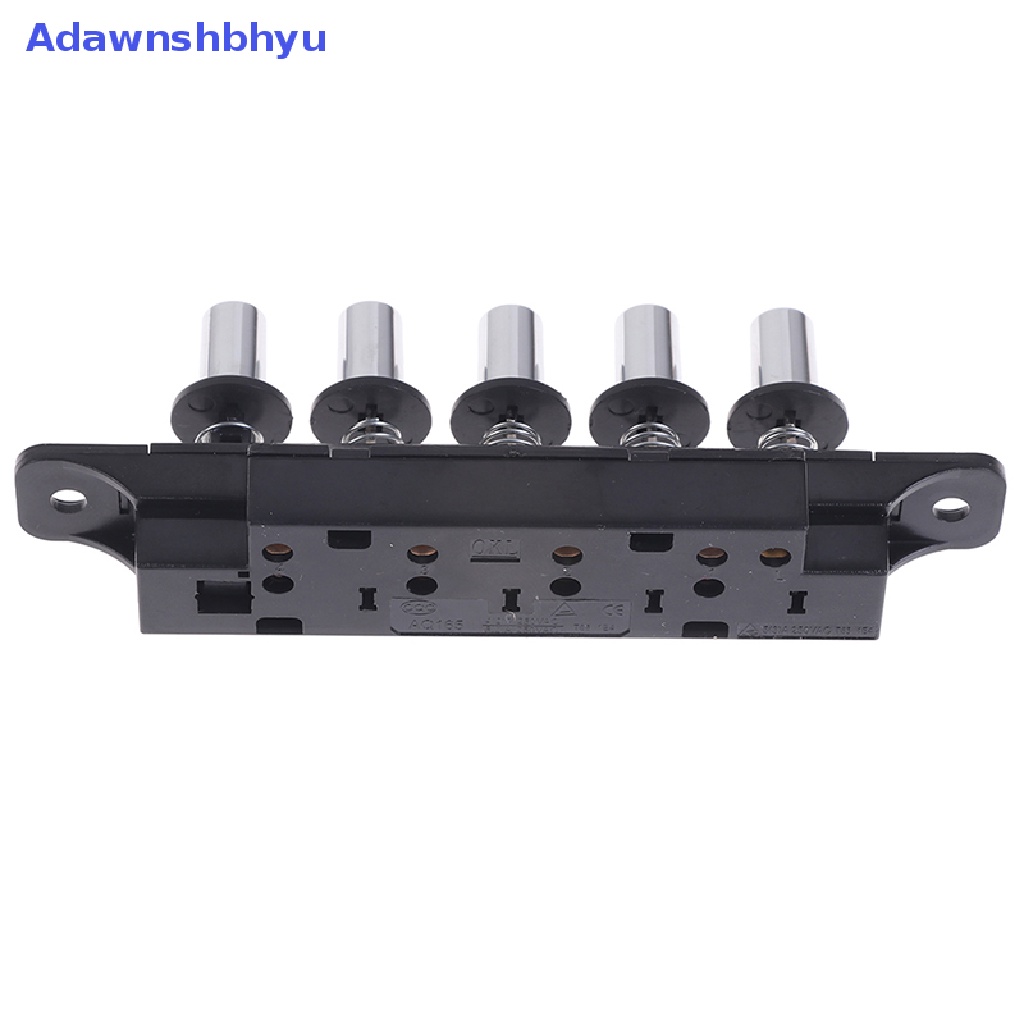 Adhyu Saklar Tombol plug-in Lima Posisi Untuk range hood five-position silver switch ID