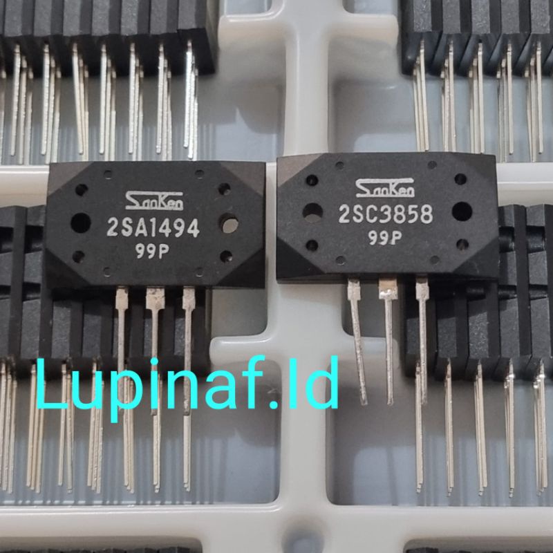TRANSISTOR 5DY 1494 3858 2SA1494 2SC3858 SA1494 SC3858 SANKEN 1 SET