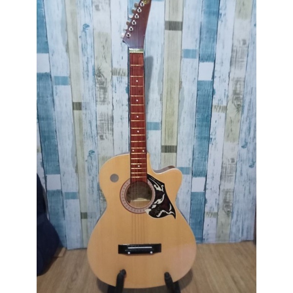 ols shop banjarmasin-gitar baru shenshen original FG 310 Doble siluit atau Doble Lis mantap