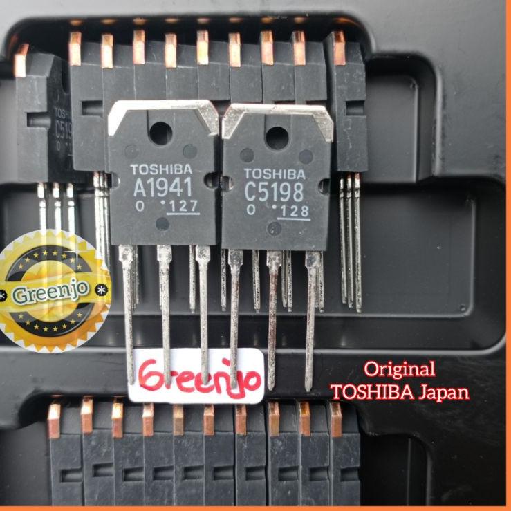 Segera Pesan Transistor A1941 C5198 Satu Set A 1941 dan C 5198  Original Toshiba Japan