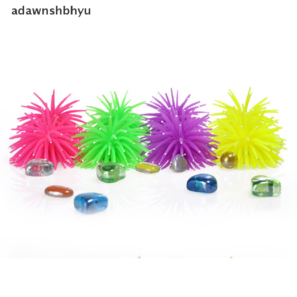 Adawnshbhyu Aquarium Ikan Decor Lembut Artificial Coral Underwater Dekorasi Ornamen ID
