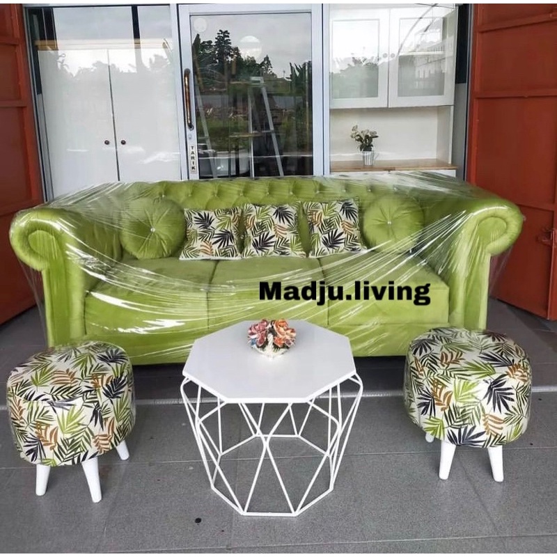 sofa tamu chesterfield set stoll