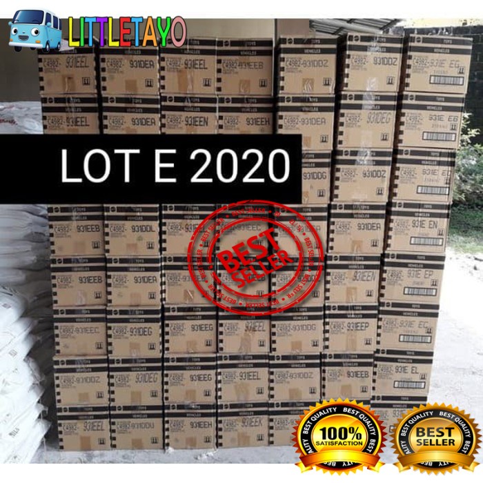 HOTWHEELS GROSIR REGULER DUS KARTON LOT E 2020 SEGEL SNI - 72 PCS