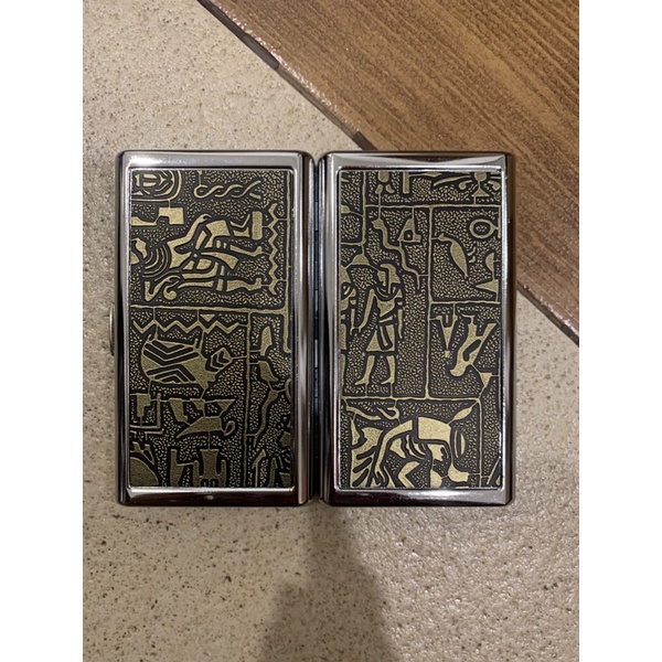 Kotak Rok0k Stainless Dinghoa Mesir DH-8814 - Tempat Bungkus Rok0k Dinghoa