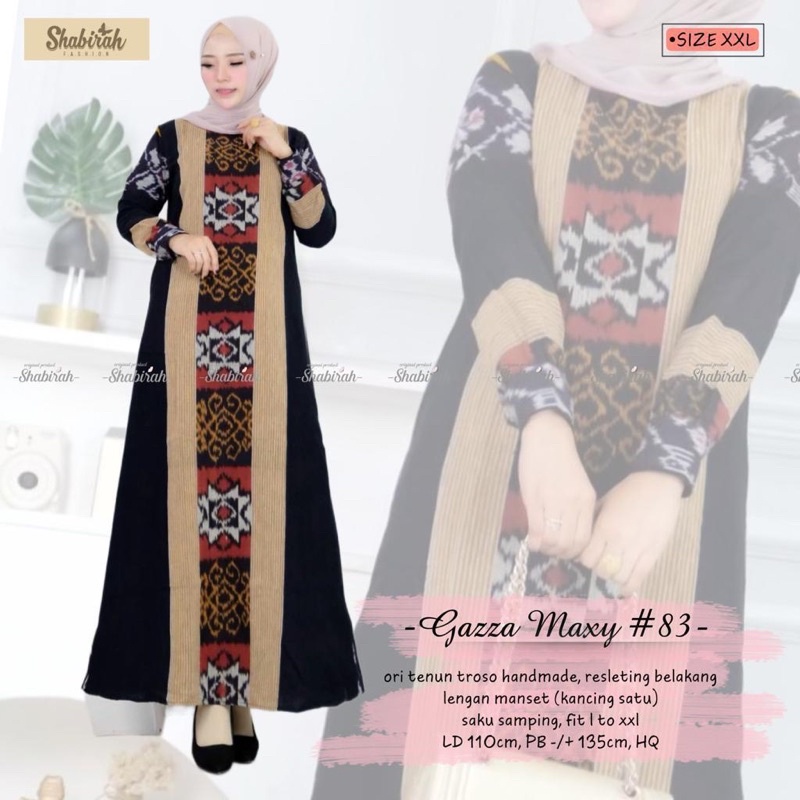 DRESS TENUN GAMIS TENUN TROSO HANDMADE