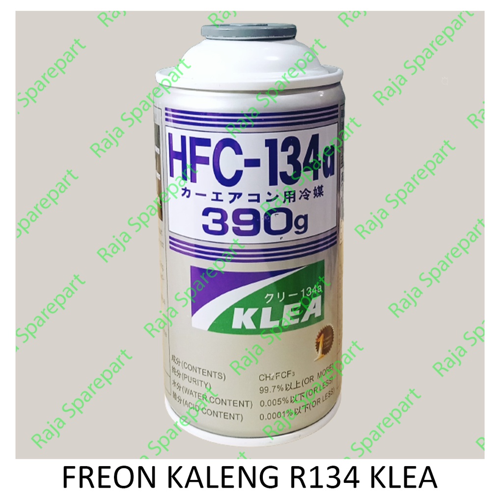 Freon Kulkas HFC-134A 390Gram Klea  ( PENGIRIMAN KHUSUS PULAU JAWA )