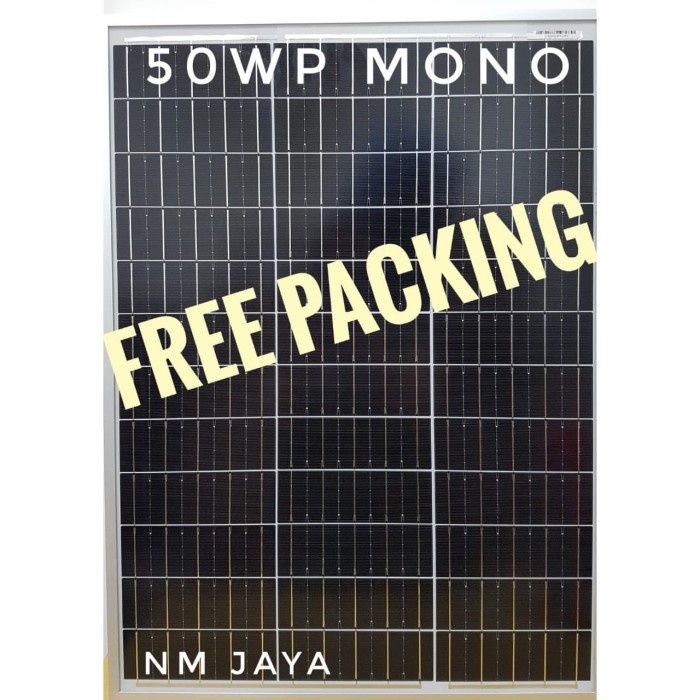 Solar Panel 50WP Solar Cell 50WP Solar Panel Surya 50WP Mono