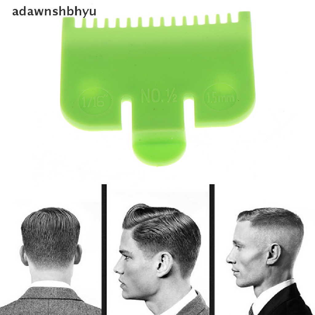 Adawnshbhyu 1Pcs 1.5mm Profesional Cutg Guide Comb Hair Clipper Cutg Limit Sisir Pria ID