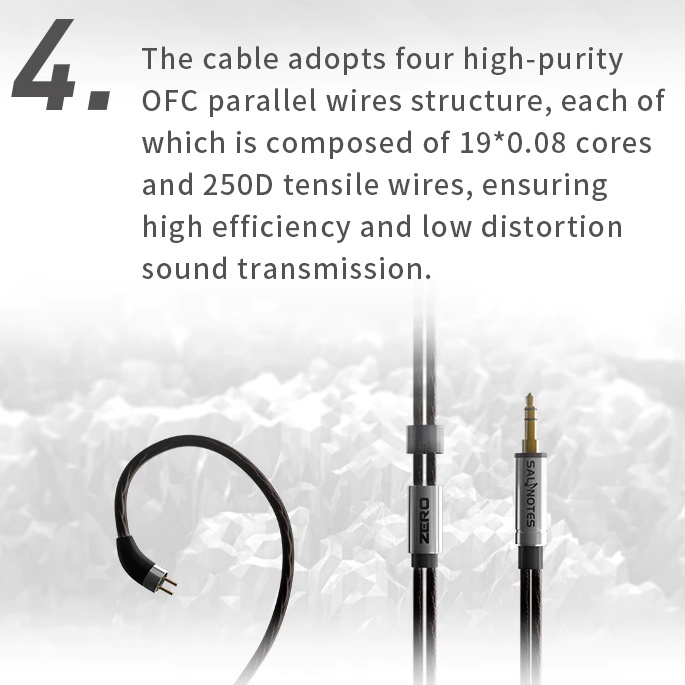 7Hz Salnotes Zero HiFi In Ear Earphone non MIC