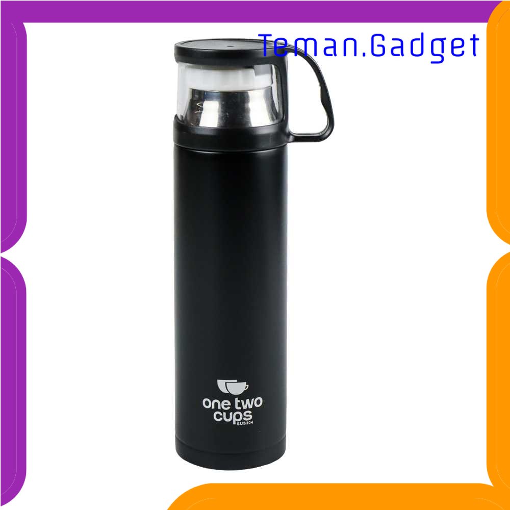 TG - DPR One Two Cups Botol Minum Thermos with Cup Head 500ml - SUS304