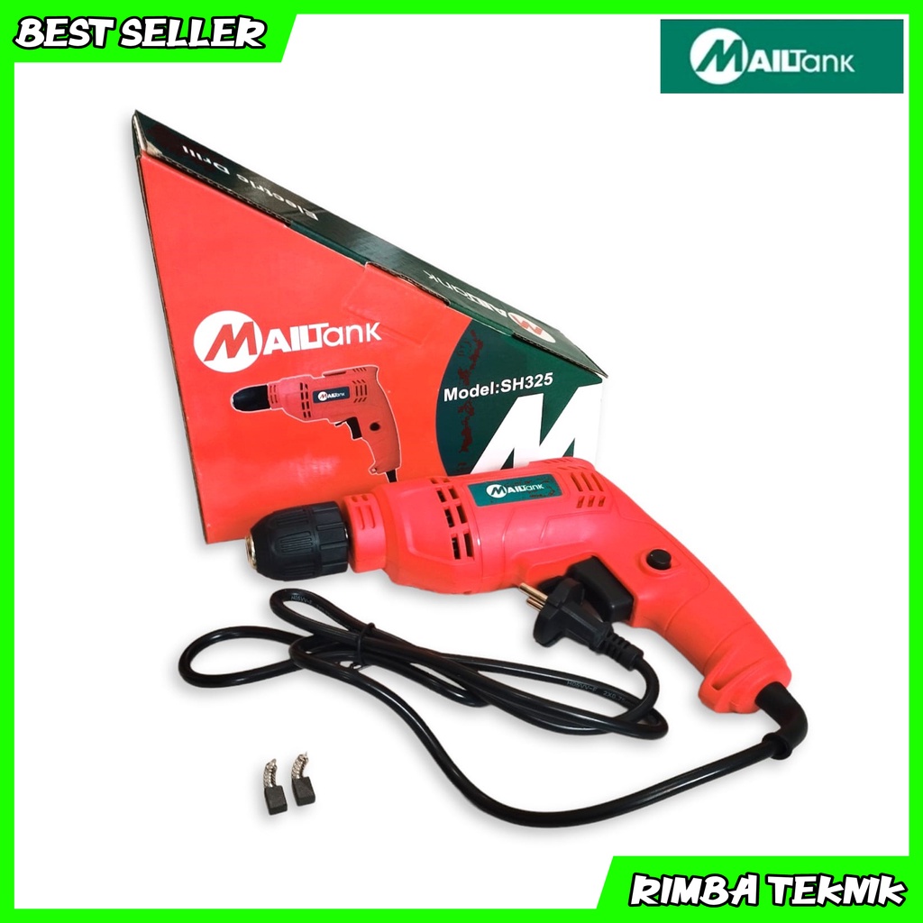 [PROMO] PAKET BOR GERINDA MAILTANK Gerinda 4 inch dan bor 10 mm - paket pertukangan - power tools - mesin bor -gerinda murah