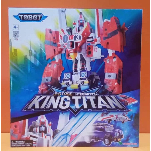 Sale: Tobot King Titan 3-Stage Integration Young Toys Original