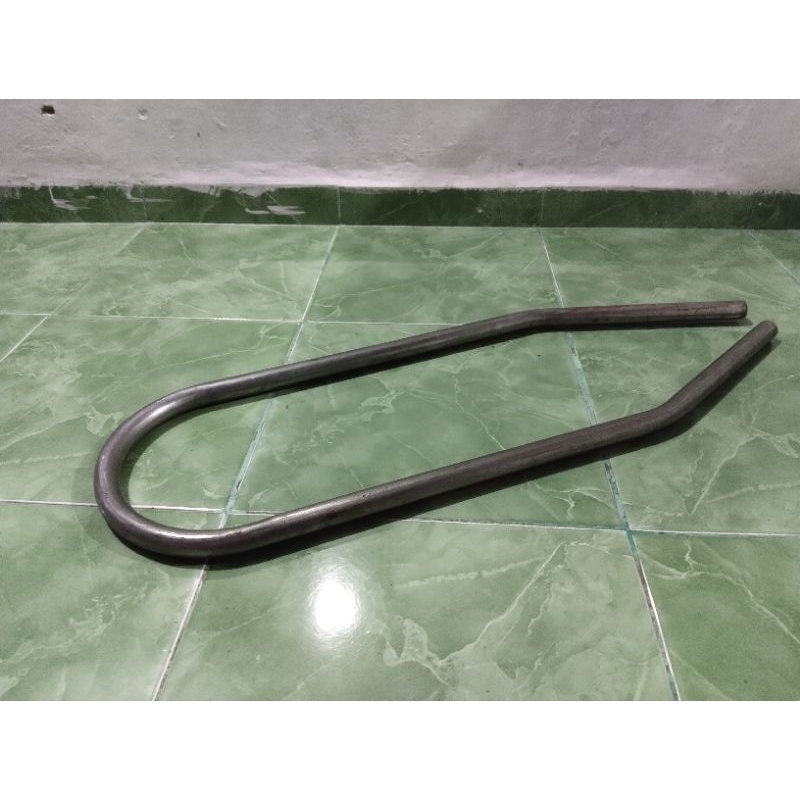 Begel u Yamaha japstyle behel lurus custom panjang besi datar Scorpio