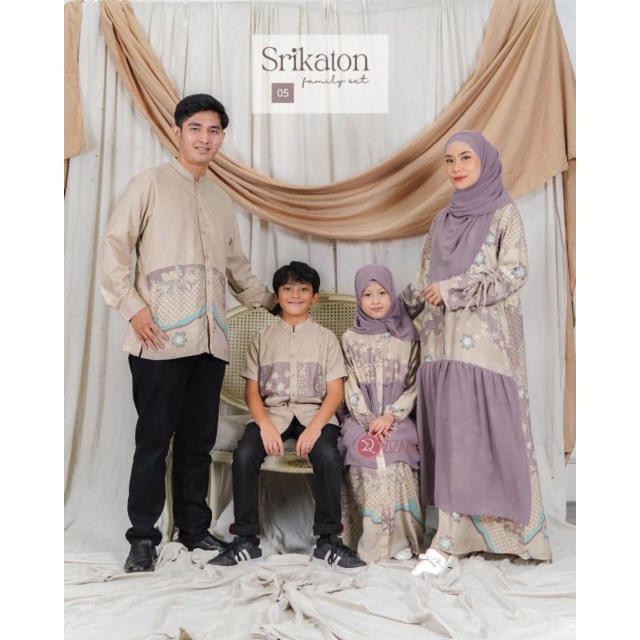 SRIKATON FAMILY SET 05 BY ZIZARA | Sarimbit Lebaran 2023 |