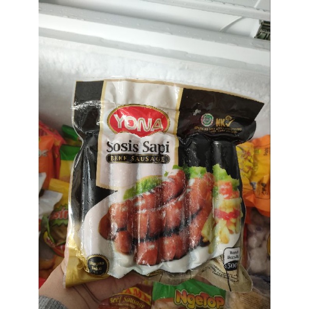 

sosis bakar jumbo sapi yona isi 6