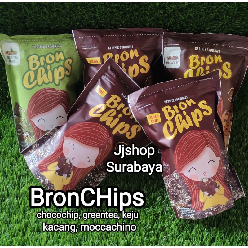 stok baru! Bronchips choco chip keju kacang dan mocacino ED Apr  24