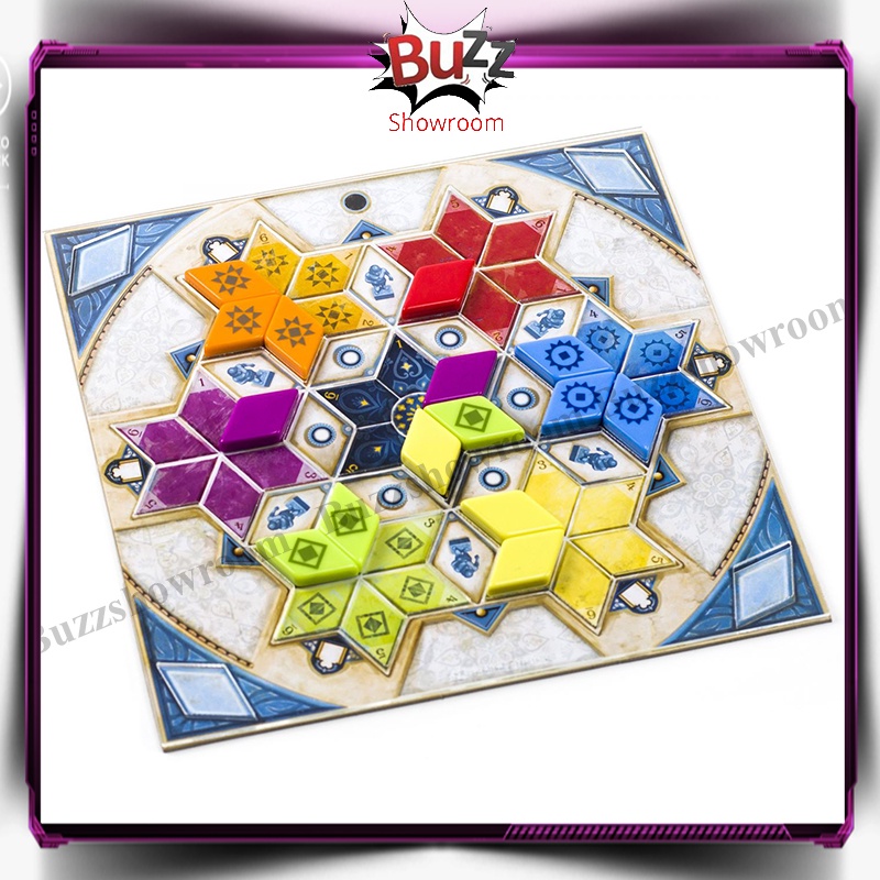 Azul Summer Pavillion Board Game Mainan Keluarga Azul: