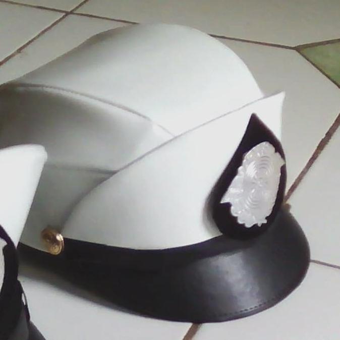 [BISA COD] topi pet putri PKS (Patroli Keamanan Sekolah)