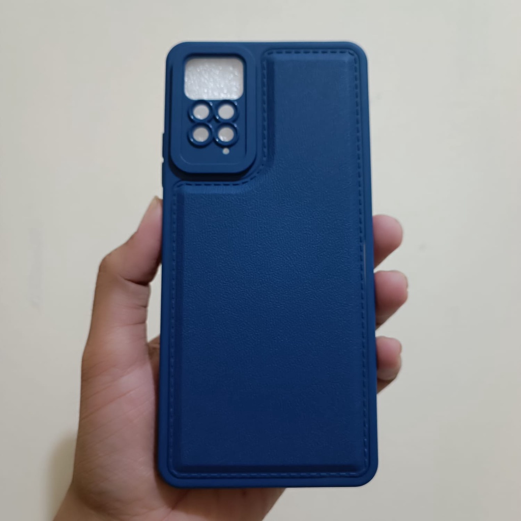 Promo Case XIAOMI REDMI NOTE 11 PRO / REDMI NOTE 11 PRO 5G Soft Case Leather Pro Casing TPU Lembut Tekstur Kulit Anti Benturan Fids Store