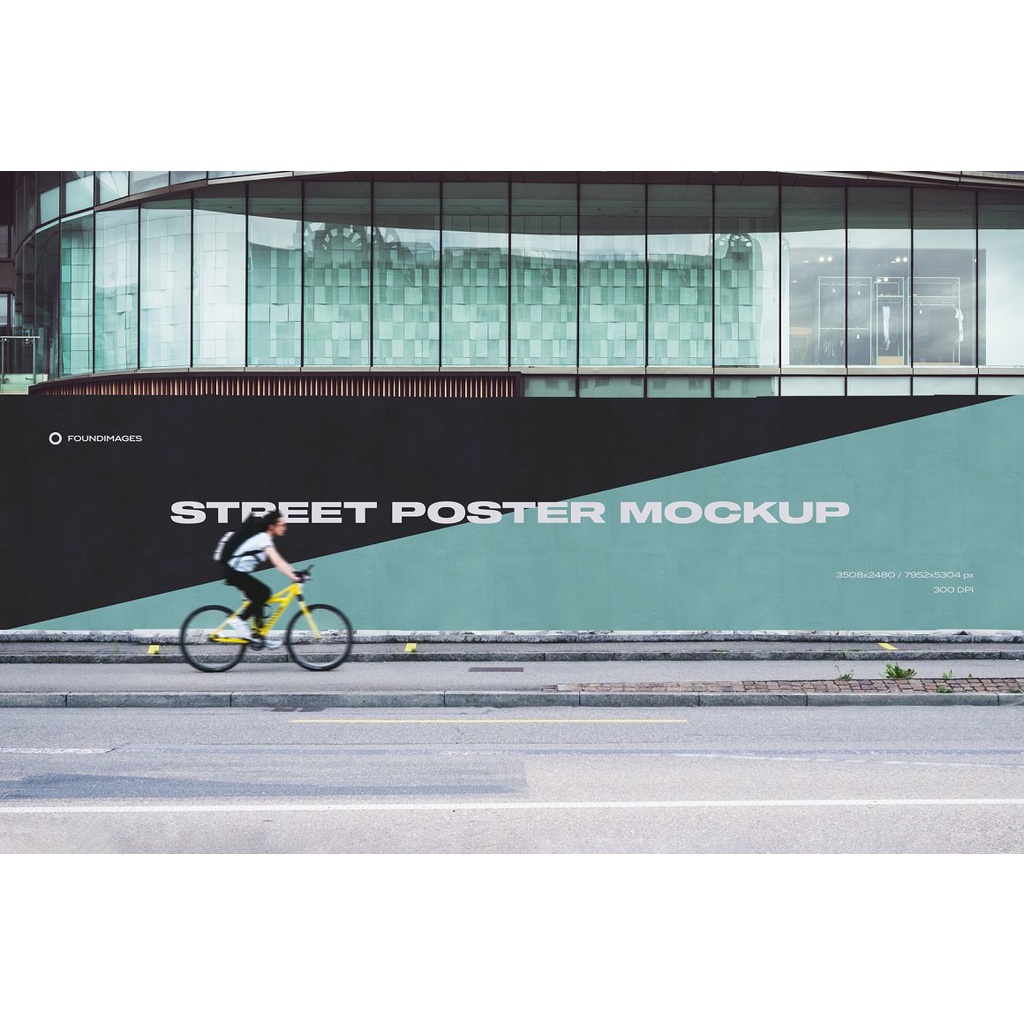 Urban mockup poster street vol.2