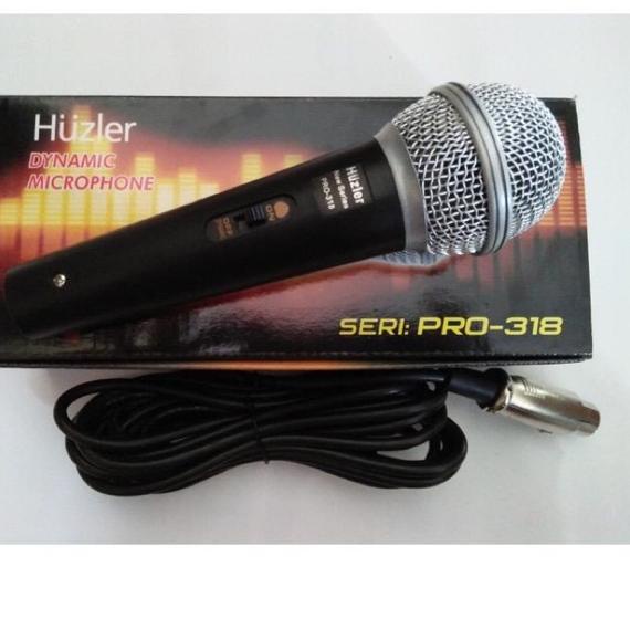 ゐ Mic Kabel HUZLER PRO 318 Dynamic Microphone ⍐
