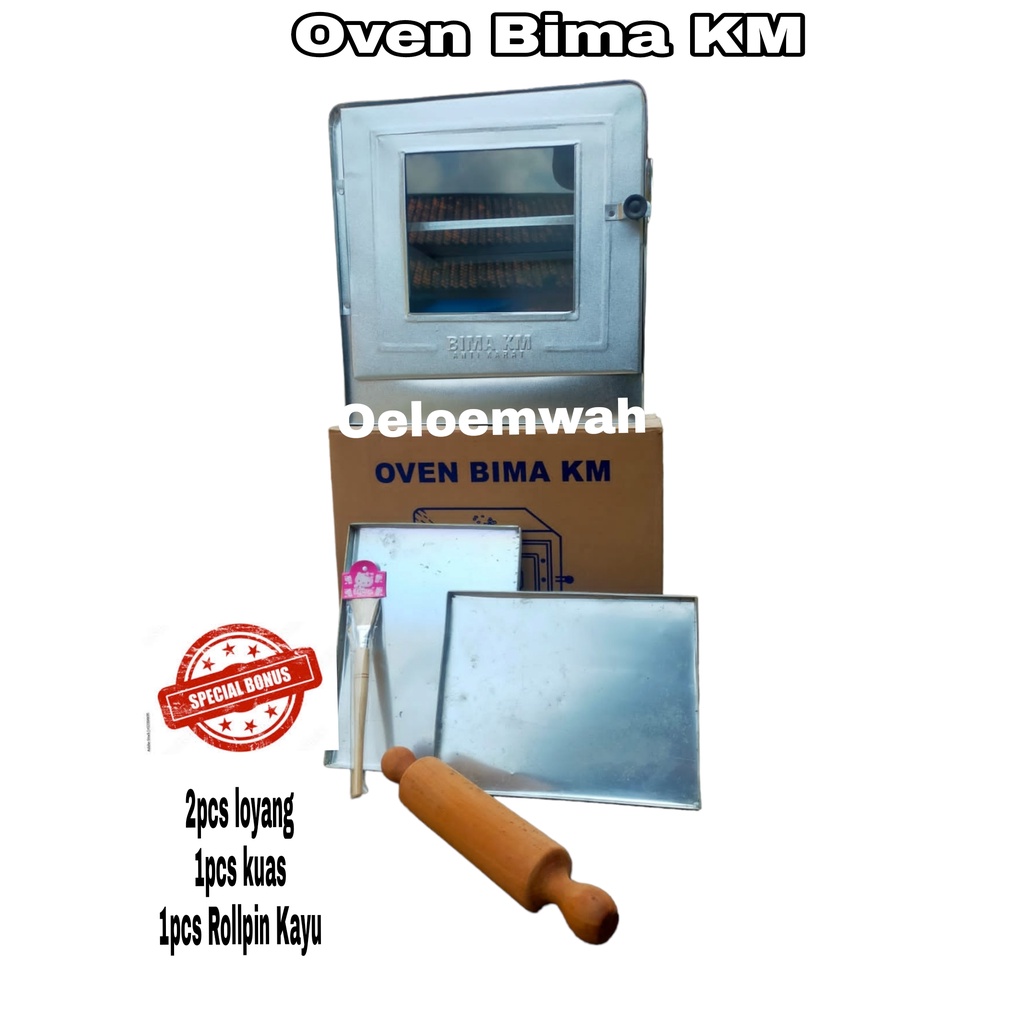 Oven kompor bima, oven tangkring 2susun / oven bima dengan varian oven