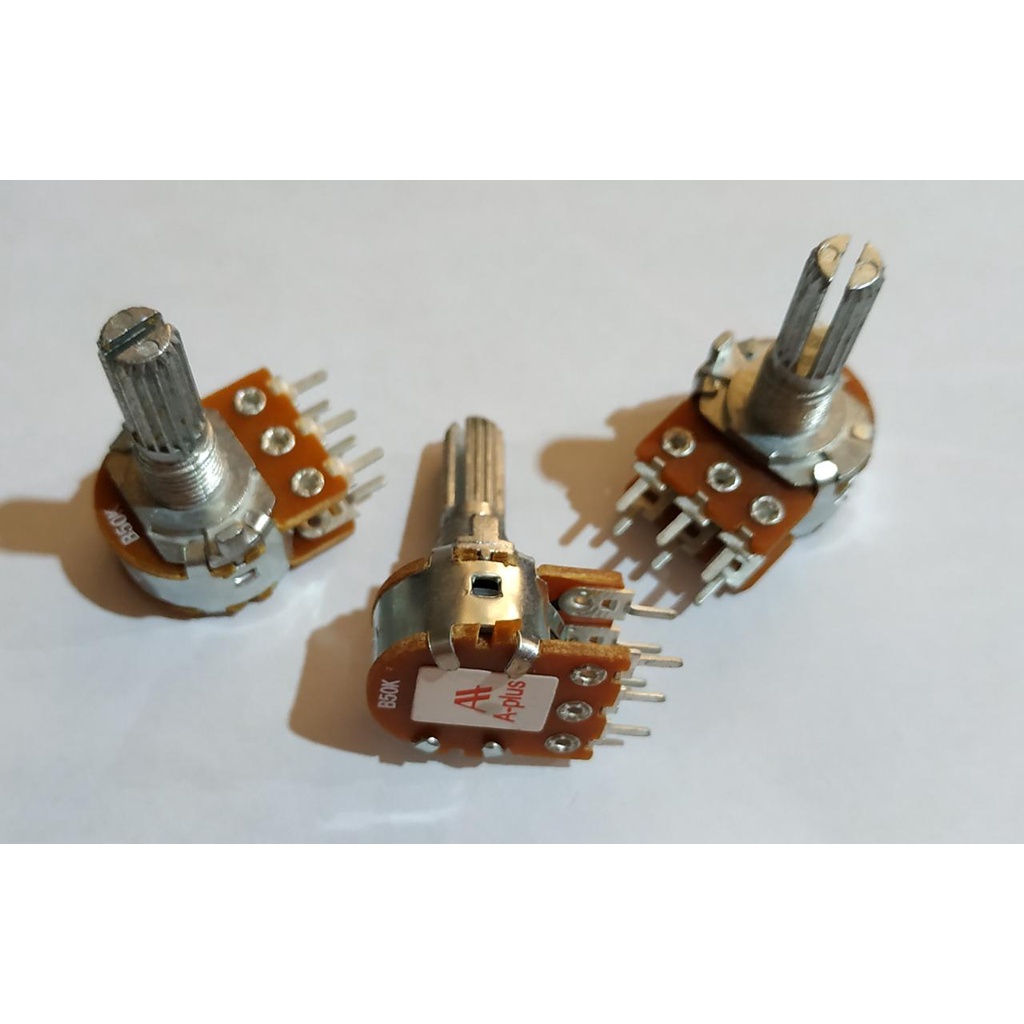 Potensio Stereo A-Plus Aplus 50K &amp; 100K