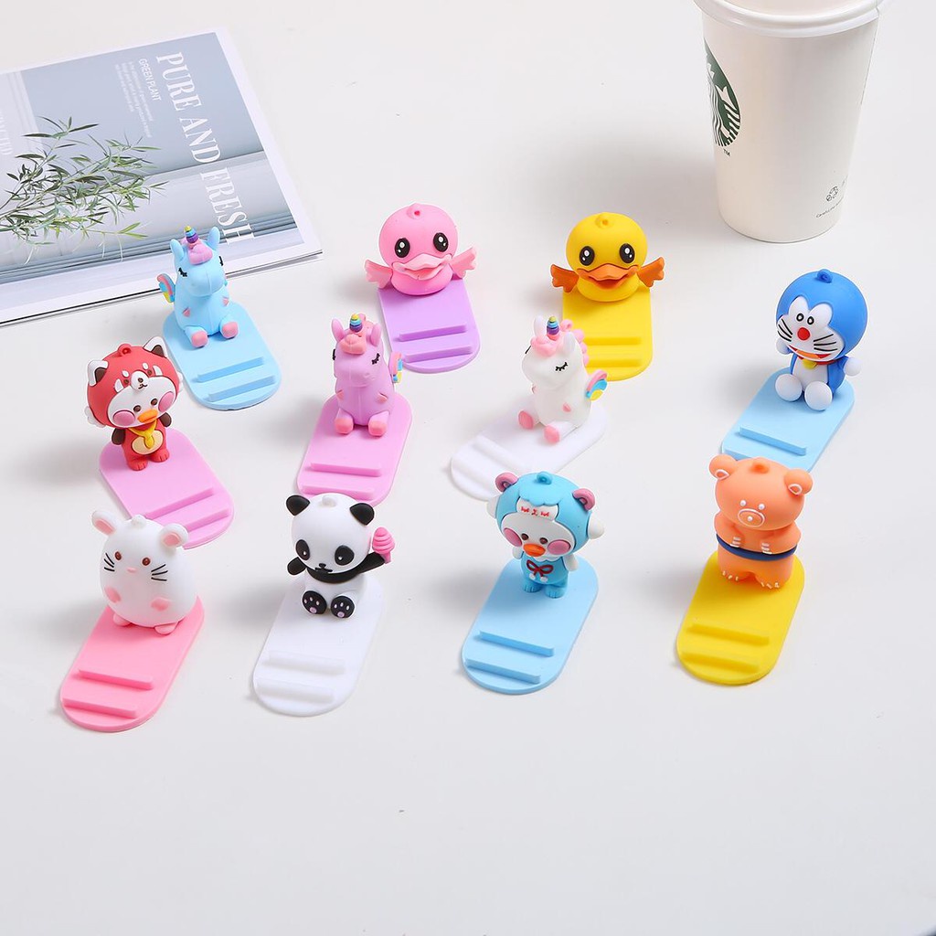 Standing Hp/drakoran/ motif Unicorn/panda/doraemon TERMURAH