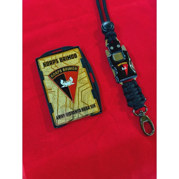 

lanyard id card tanda pengenal kostum mini knife holder