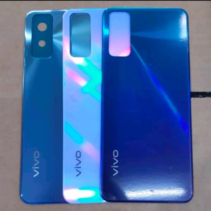 BACKDOOR COVERBATT TUTUP BELAKANG VIVO Y20 Y20S Y12 - BIRU