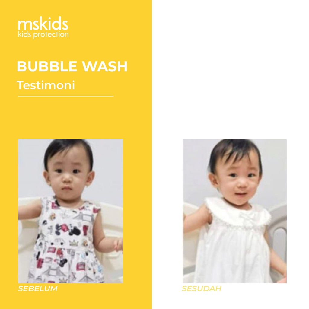 MS Glow Kids Original Bubble Wash MS Kids by ms.glowofficialbandung