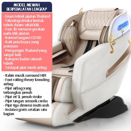 ((Bantal pijat gratis))BENBO Kursi pijat rumah seluruh tubuh bahu serviks kecil dan ruang pinggang kabin mewah sofa listrik kecil sepenuhnya otomatis (Garnasi Mesin 2 Tahun)