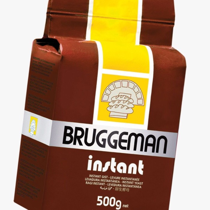 

Ragg Bruggeman Brown Ragi Instant Dry Yeast Kering Bruggeman 500 Gr