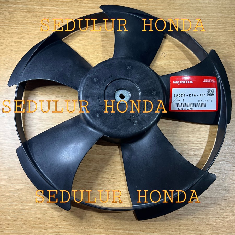 FAN COOLING DAUN KIPAS RADIATOR BALING BRIO SATYA HRV RU 1500 1.5 1800 1.8 CC ASLI ORIGINAK GENUINE 
