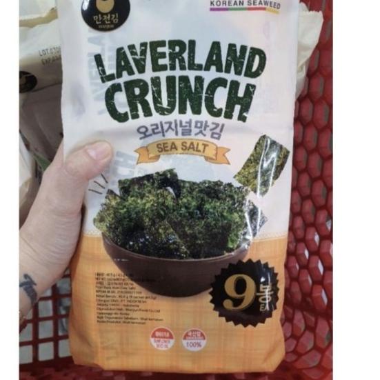 

READY ✅laverland crunch seaweed korea seasalt wasabi habanero|SQ5