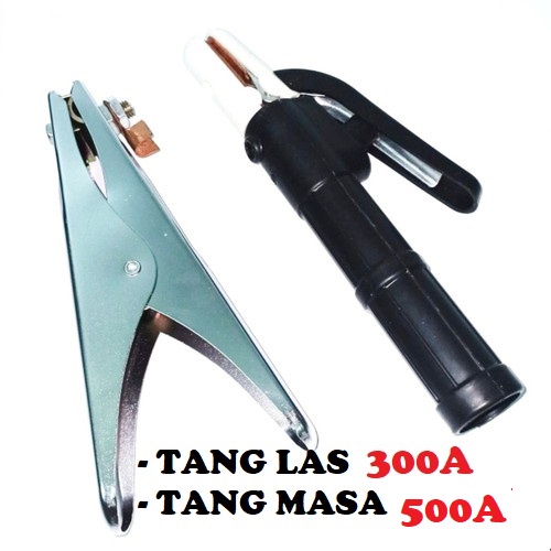 PAKET Tang Las Stang Las 300A + Tang Massa 500A Electrode Holder American Amerika MMA Welding Torch Klem Masa 300 AMPER