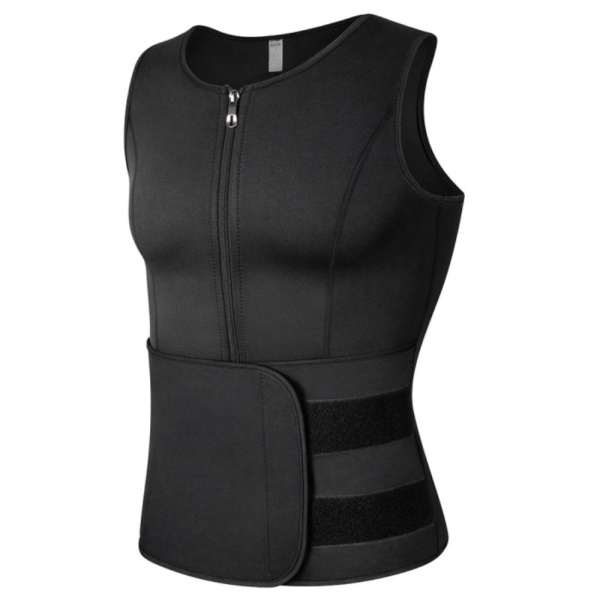 

Jual Korset Pembentuk Badan Pria Fat Burner Single Velcro Size L - Black Murah