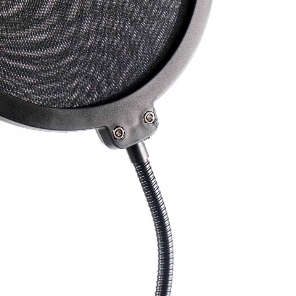 Filter Mikrofon Filter Penyaring Suara Dual Layer Pop Filter