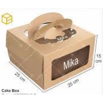 

Kotak EFlute / Kotak Kado / Dus Kue Kraft / Cake Box Tebal