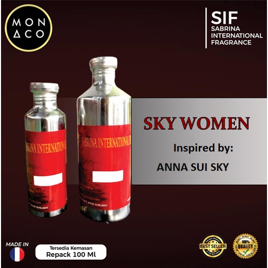 BIBIT PARFUM ANA SUI SKY BY SIF - ASLI 100%