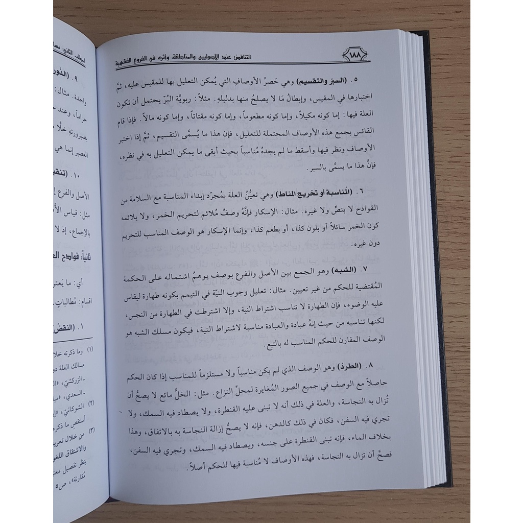 Jual Kitab At Tanaqudh Indal Usuliyin Tanaqud Inda Ushuliyin Muassasah Alresalah | التناقض عند الاصوليين والمناطقة واثره في الفروع الفقهية Impor Original di Toko Kitab Alresalah