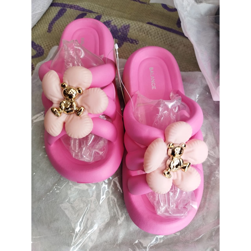 Sandal selop wanita eva rubber korean style Balance 268-F1 (36-41) Sandal wanita import termurah