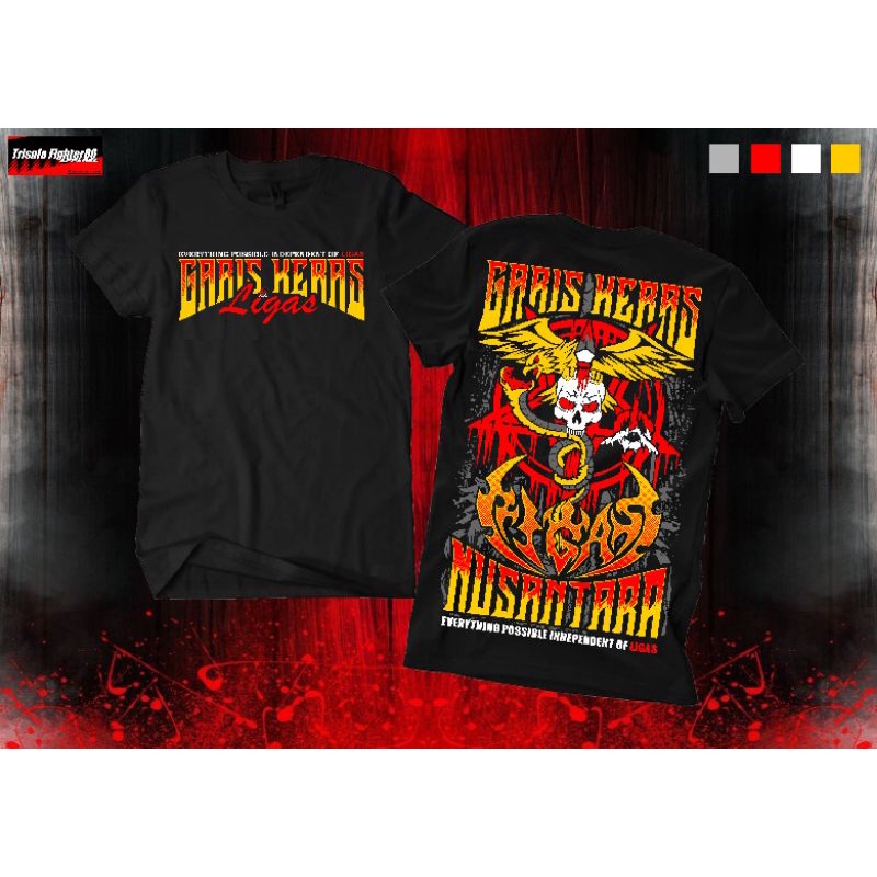 kaos ligas garis keras