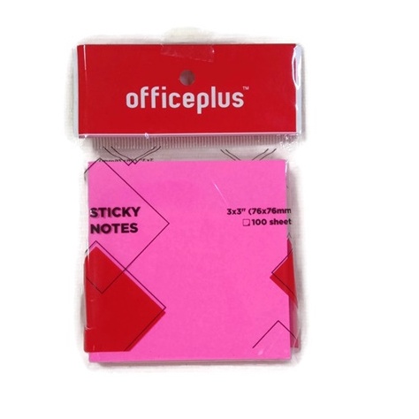 

Gramedia Surabaya - Office-P Sticky Note 3X3" 100Sht Neon Pink