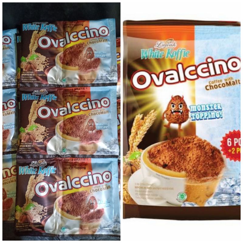 

Ovalccino 10+5 x 25 g - Luwak White Koffie 2 gratis 1 (15 Scht)