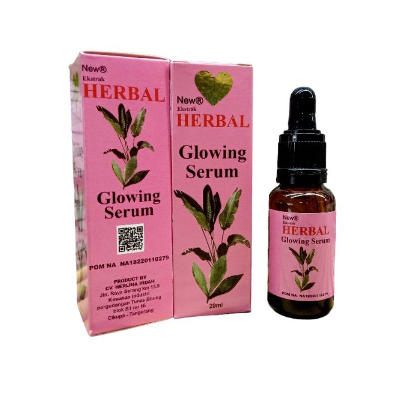 SERUM GLOWING HERBAL PLUS ORIGINAL BPOM