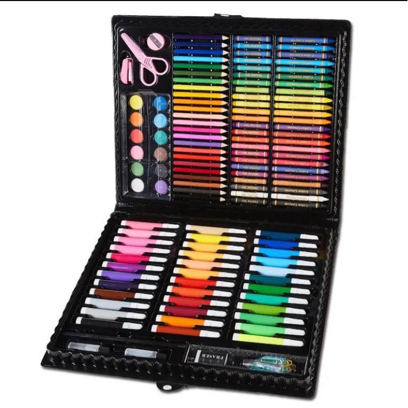 SET CRAYON ART SET crayon 208 / 150  PERLENGKAPAN MEWARNAI